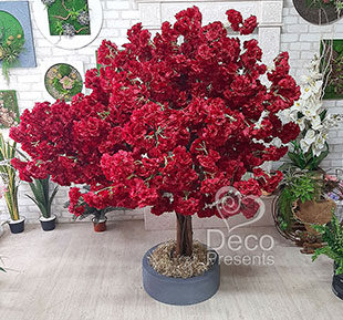 Decorative trees for interior cafes and restaurants, buy in Norway, Sweden, Finland, the Netherlands