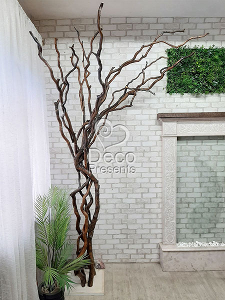 Tree from natural branches for interior, buy Norway, Sweden, Finland