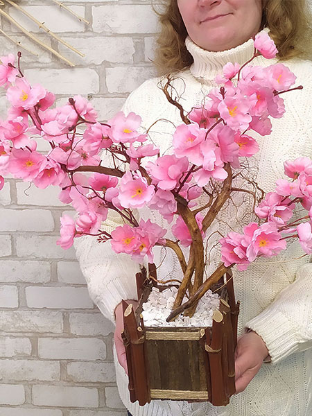 Buy a decorative Sakura tree for a restaurant, USA, Canada, Germany