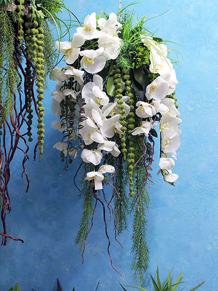 Buy a decorative jellyfish made of artificial flowers for a wedding, USA, Australia, New Zealand, Singapore