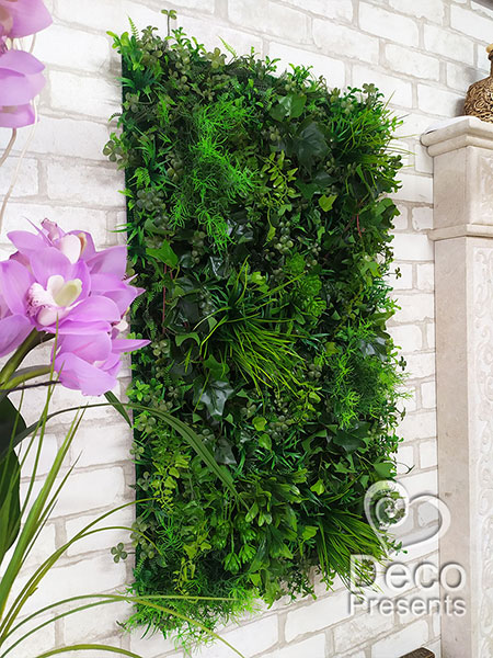 Phytowalls made of artificial plants and moss, buy in Germany, UK, Sweden, Finland