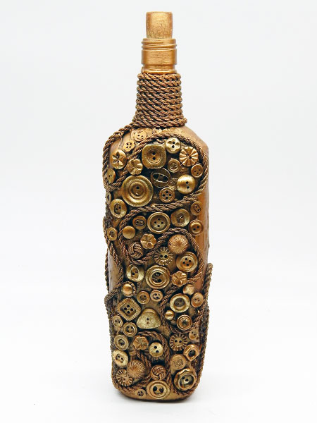 Decorative handmade bottles, buy for office interior, Singapore, Denmark, UK, UAE