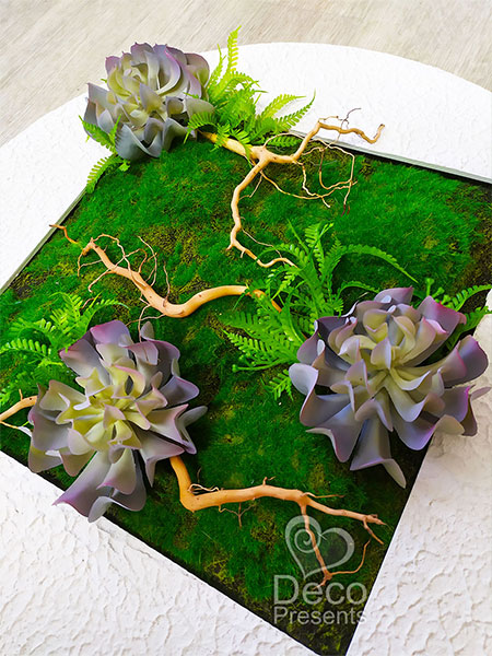 Artificial moss for decoration