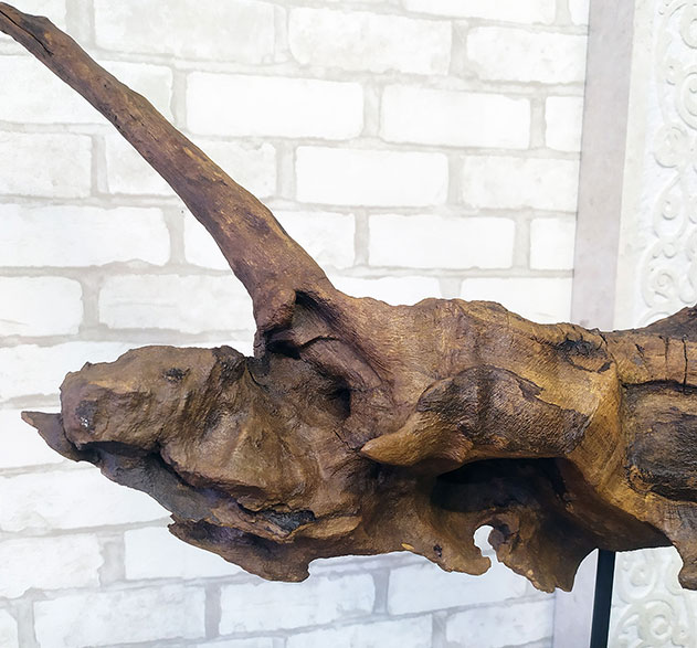 Wooden sculpture, dinosaur statue, buy in USA, Canada, Australia, Singapore